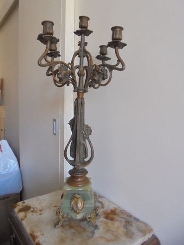Grand candélabre art nouveau - grand,