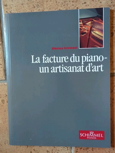 Livre facture piano - facture,