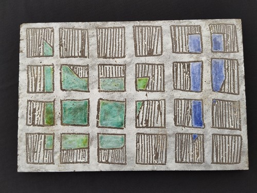Plaque design ceramique - plaque,
