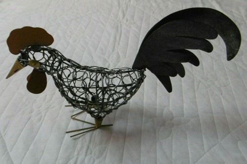 Magnifique coq metal en - en,