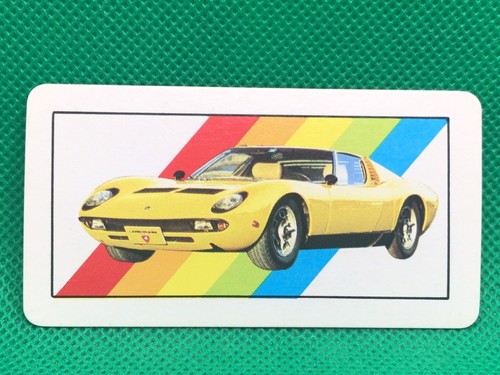 Lamborghini miura 3inch card - miura,