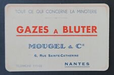 Carte de visite GAZES A BLUTER