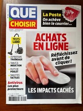 Magazine Que Choisir n°622 du 3/2023; Antivirus/ Achats en ligne/ filets de poul