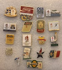 Pin’s X 18 JO Jeux Olympiques Divers Albertville 92 1992 Hiver Coca Renault ..
