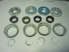 lot Cuvettes de pédalier acier ø 40 mm Oldschool, Vintage coupelles cup