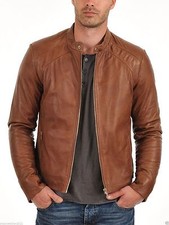 Veste En Cuir D'Agneau