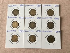 France 9 Pieces 50 Centimes