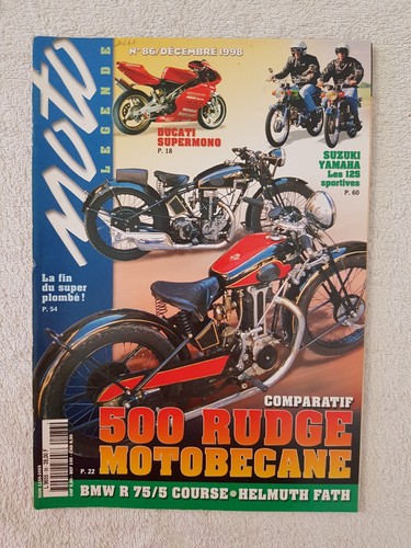 Moto legende 12 1998 - legende, n°86