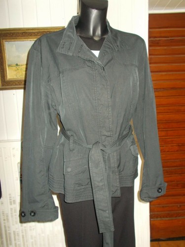 Veste boutons coton poly noir - coton/poly,
