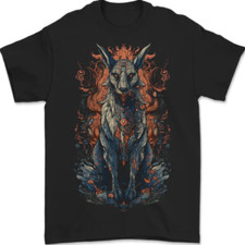 Bastet Égyptien God Fantaisie T-Shirt 100% Coton