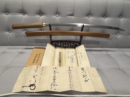 Antique katana kinzogan mei - -,