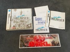 Final Fantasy III 3 complet sur Nintendo DS 2DS 3DS FR TBE