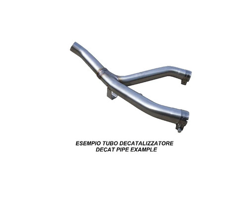 Tube echappement gpr decat - echappement, no