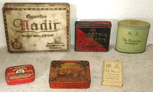 Boîtes anciennes métal - 6,