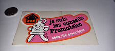 Autocollant JE SUIS LES CONSEILS PROMOTELEC (sécurité electrique)
