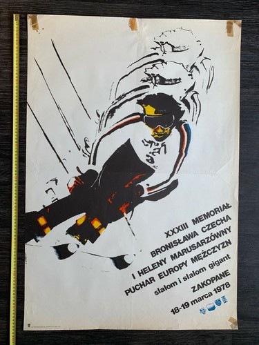 Vintage skiing ski - skiing,