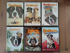 BEETHOVEN 1 2 3 4 CHASSEUR DE TRESOR + UNE STAR EST NEE - 6 Films DVD comme NEUF