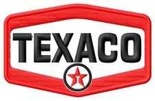 Texaco logo ecusson brodé