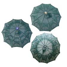 Filet de pêche en maille pratique, piège automatique pour pique-nique,