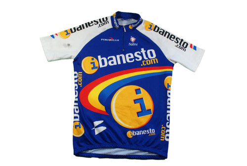 Maillot vélo rétro banesto - maillot,