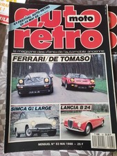 Magazine Auto Moto Retro n°93 MAI 1988