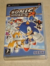 SONIC RIVALS 2 SONY PLAYSTATION PSP 3000 SLIM LITE PLAT