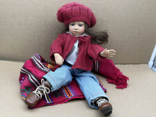 Poupée d'artiste poupée en vinyle 32 cm.  Excellent état