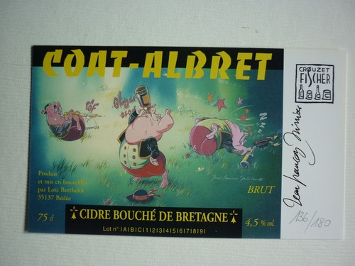 étiquette cidre dessin - étiquette,