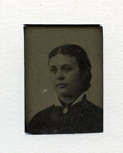 Woman portrait france tintype - portrait,