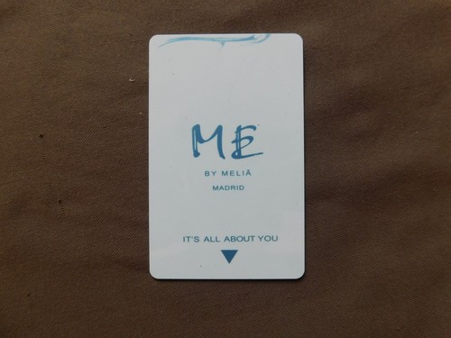 Magnetic hotel key used meby - key,