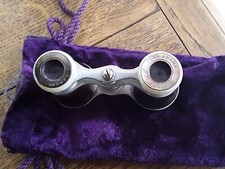 2 Lunettes Jumelles De Theatre L LARGHI et COLMONT Paris Nacre Et Metal