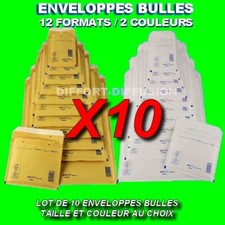 10 Enveloppes à bulles