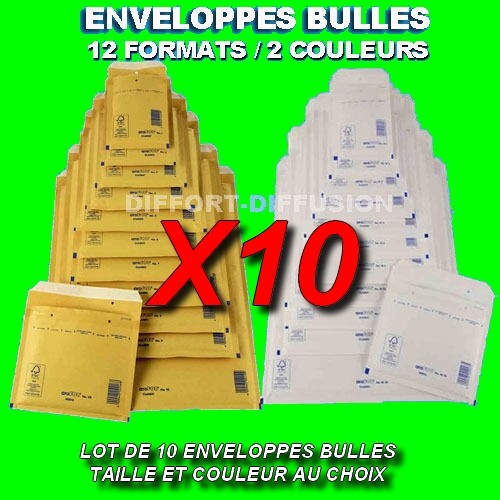 Enveloppes bulles - enveloppes, à