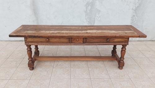 Table ferme noyer - de, en