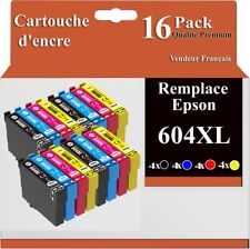 Cartouches compatibles Epson 604 XL, Expression Home, WorkForce  (série Ananas)