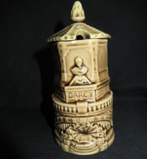 ANCIEN PHILIPPE DIJON KIOSQUE DARCY 135 mm POT à MOUTARDE moutardier mustard jar
