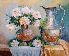 Peinture à l'huile sur toile