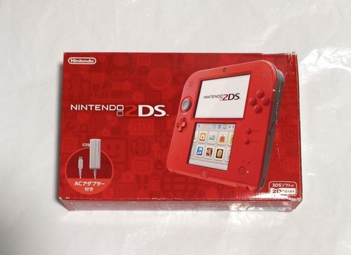Nintendo 2ds red - red, console