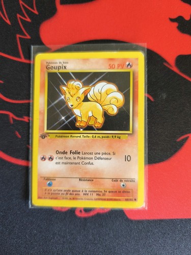 Carte pokemon goupix 102 - carte,