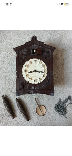 Ancienne horloge coucou - ancienne,