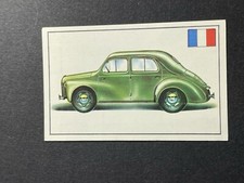 Carte PANINI L’Histoire De L’Automobile 1973 N.90 RENAULT type 4 cv France 1946