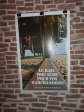 AUTHENTIQUE AFFICHE ANCIENNE - CHEMINS DE FER EUROPEENS.