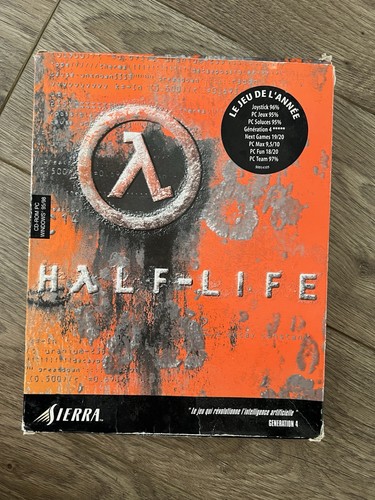Jeu vidéo half life big - vidéo, pc