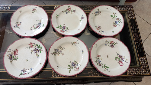 Assiettes plate - 6,