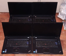 LOT 4 x PC PORTABLE LENOVO THINKPAD L510 OK Fonctionnel - AVEC MOT DE PASSE BIOS