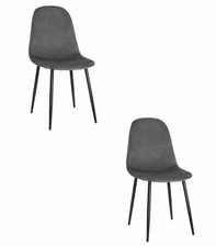 Fauteuil COMO - velours gris