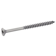 Vis à bois aggloméré - tête fraisée - Torx - inox A4 - 6x100/60 - B100 ACTON