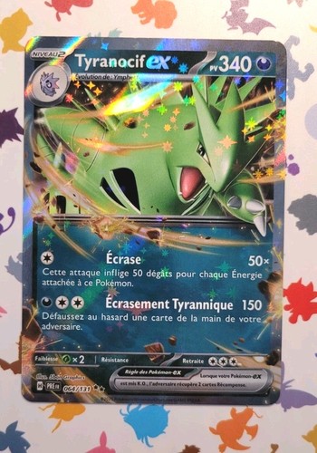 Carte pokémon tyranocif - pokémon,
