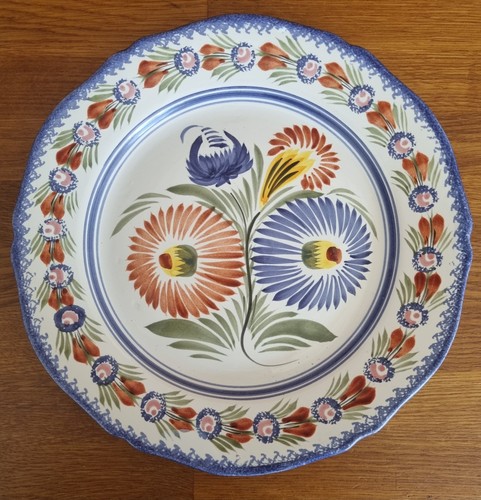 Assiette décorative - , en