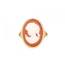 Bague Camée rouge cornaline